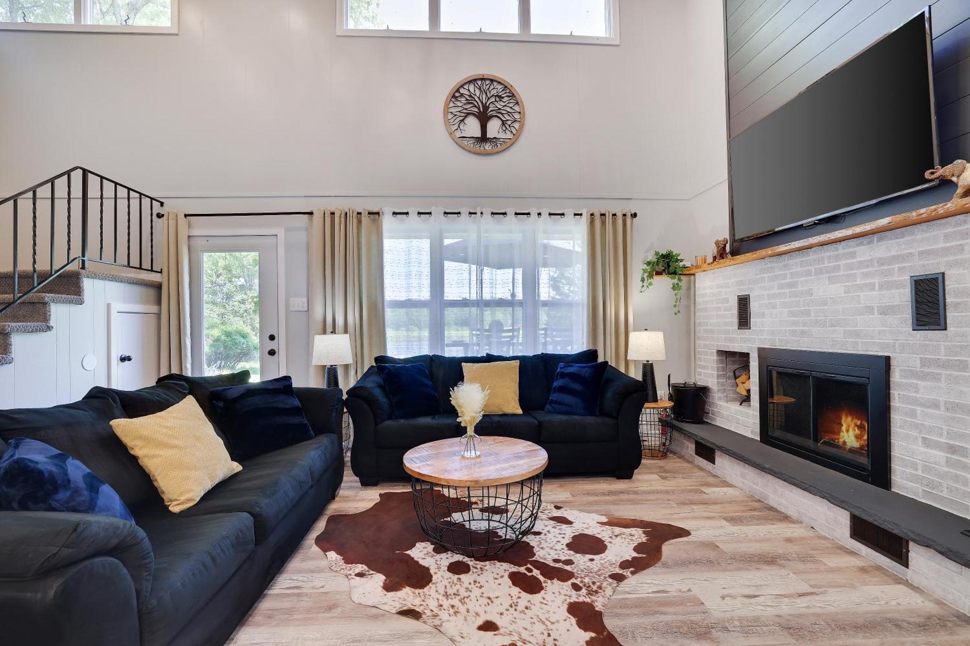 Poconos Brand New Lakefront Oasis 1 Acre, Hottub Gameroom Firepits Talk About Privacy Albrightsville Extérieur photo